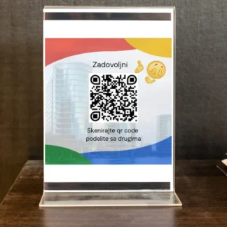 qr code google Business recenzije