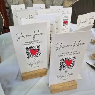 qr code Event galerija slika + 50 zahvalnica